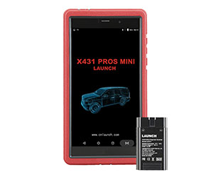 Launch X431 Pros Mini Red Color Full System Car Diagnostic Tool-Launch