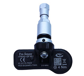 Pro-Sensor 433MHZ/315MHZ Universal Programmable TPMS Sensor Specially Built for Tire Pressure Sensor Replacement