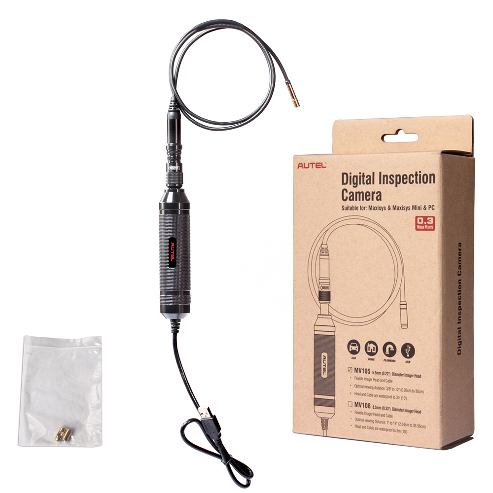 Autel - Autel MV105 MaxiVideo Inspection Video Scope