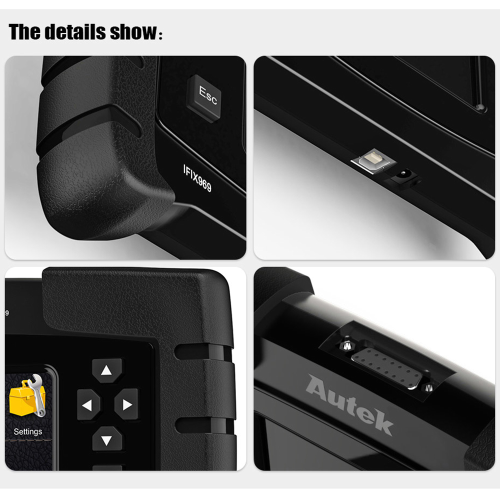Original Brand Tool - Autek IFIX969 Auto Car Full System Diagnostic Scanner