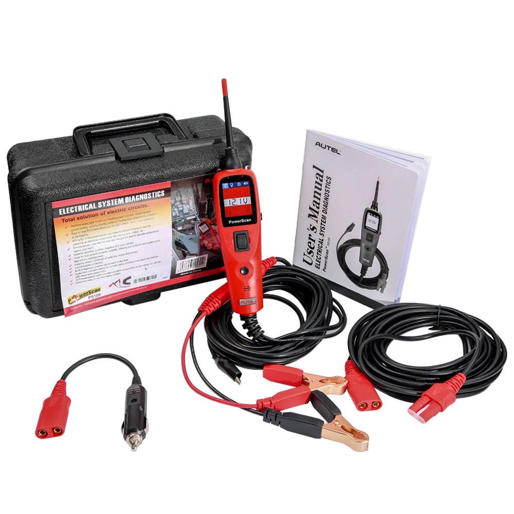 Autel - Autel PowerScan  PS100 Electrical System Diagnostic Tool Automotive Circuit Tester