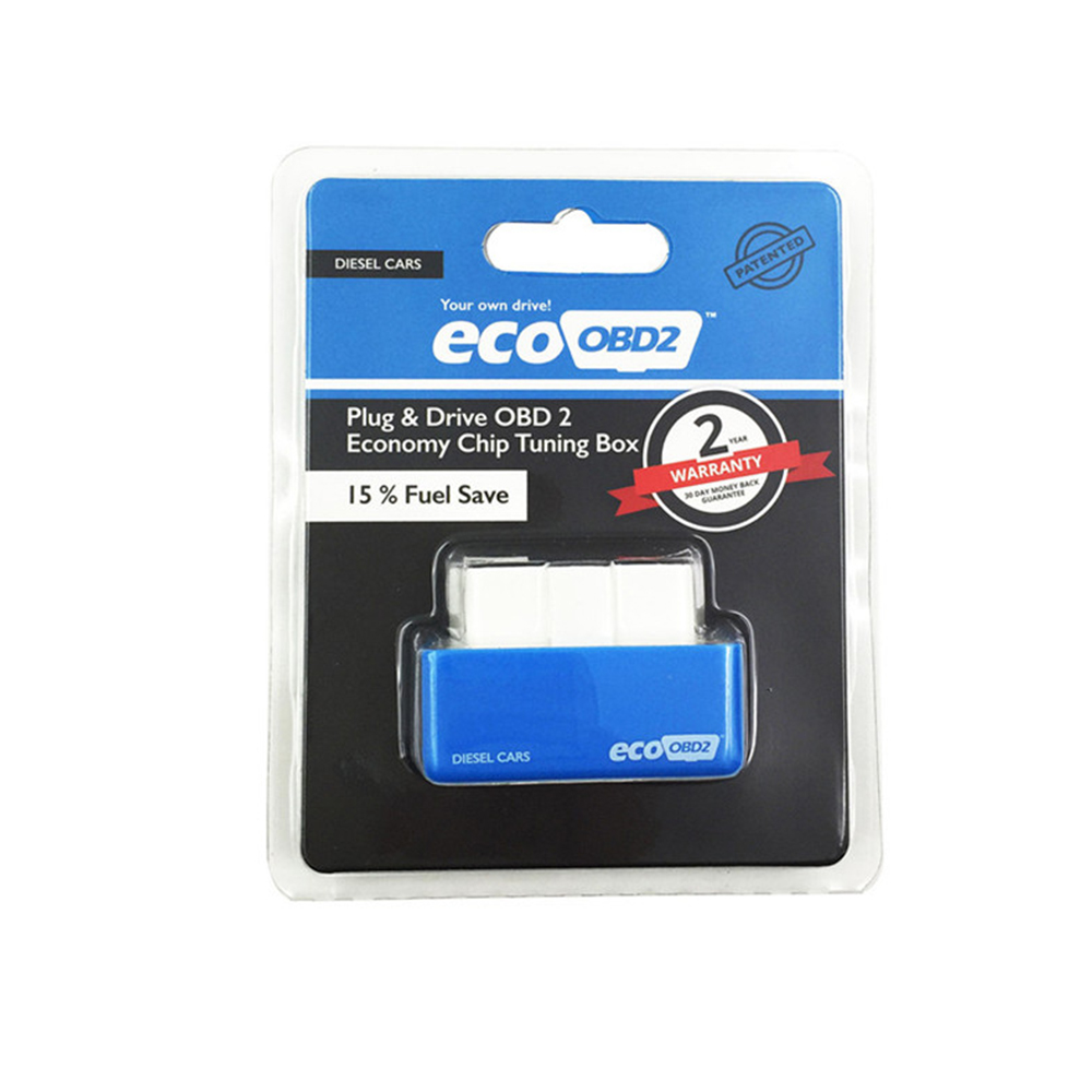 Original Brand Tool - Plug and Drive EcoOBD2 Economy Chip Tuning Box for Diesel Cars