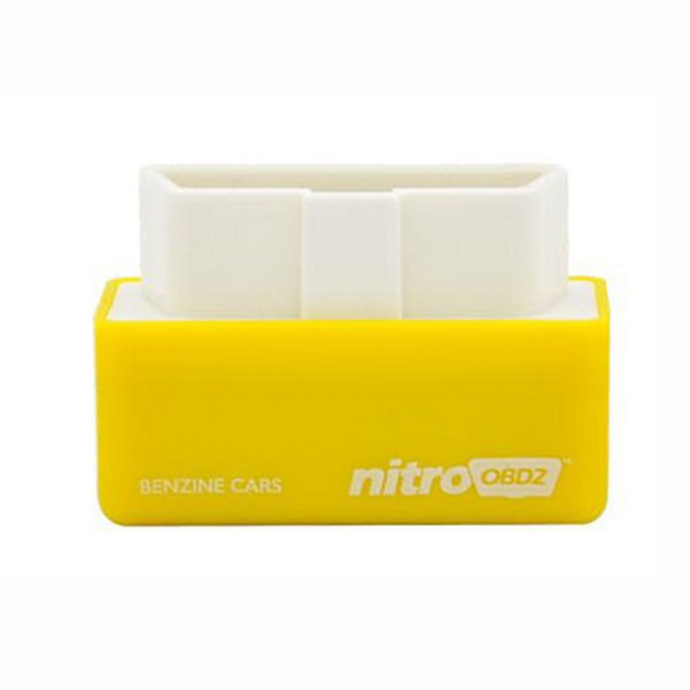 Original Brand Tool - Plug and Drive NitroOBD2 Performance Chip Tuning Box for Benzine Cars