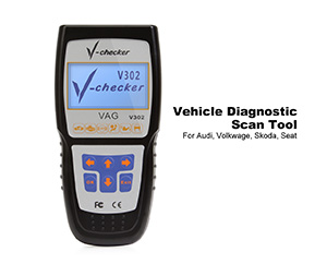 V-checker V302 VAG Audi Volkwage Skoda Seat Scanner Diagnostic Scan Tool-V-checker