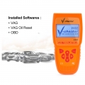 V-checker V402 VAG Audi Volkwage Skoda Seat EOBD OBD2 Scanner Car Engine Fault Code Reader CAN Diagnostic Scan Tool