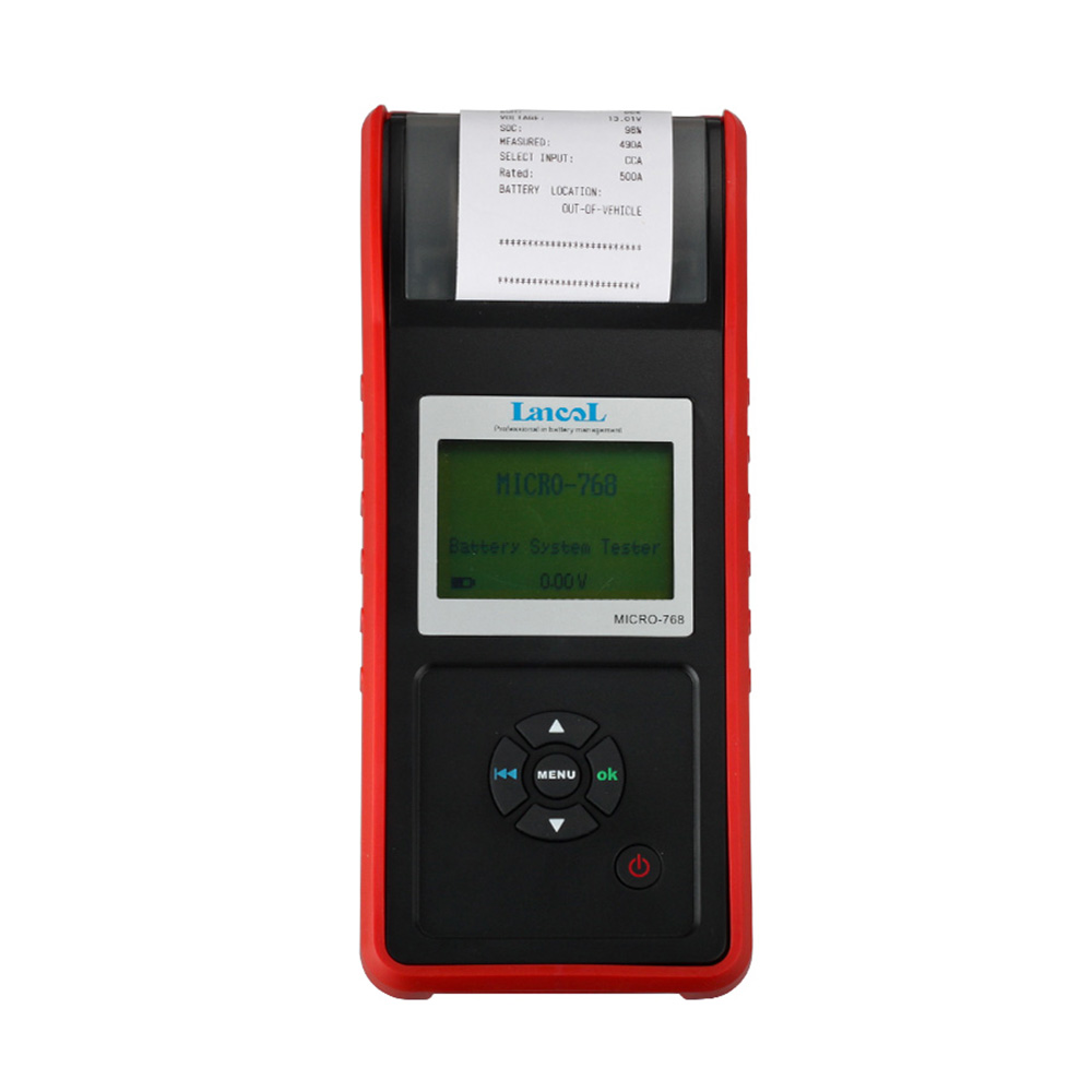 AusLand - Most professional 12v digital car battery analyzer resistance tester MICRO-768