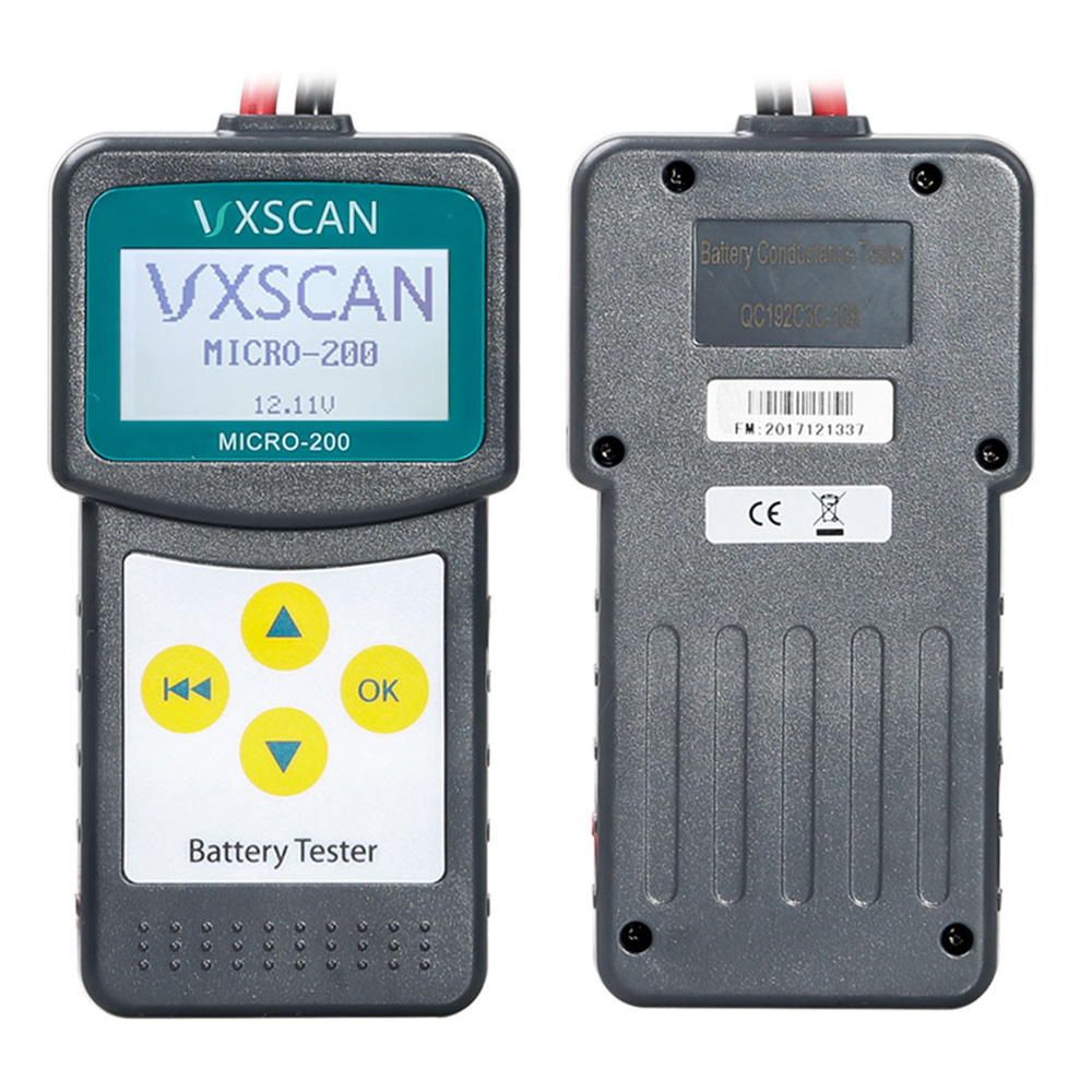 AusLand - Car Battery Tester/Analyzer MICRO-200 for 12 Volt Vehicles