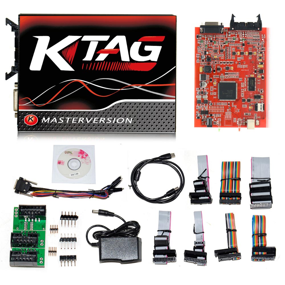 Original Brand Tool - Kess V2 V5.017 SW V2.47 Red PCB EU Online Version Plus Ktag 7.020 SW V2.25 Red PCB EURO Online Version Get Free V1.61 EC