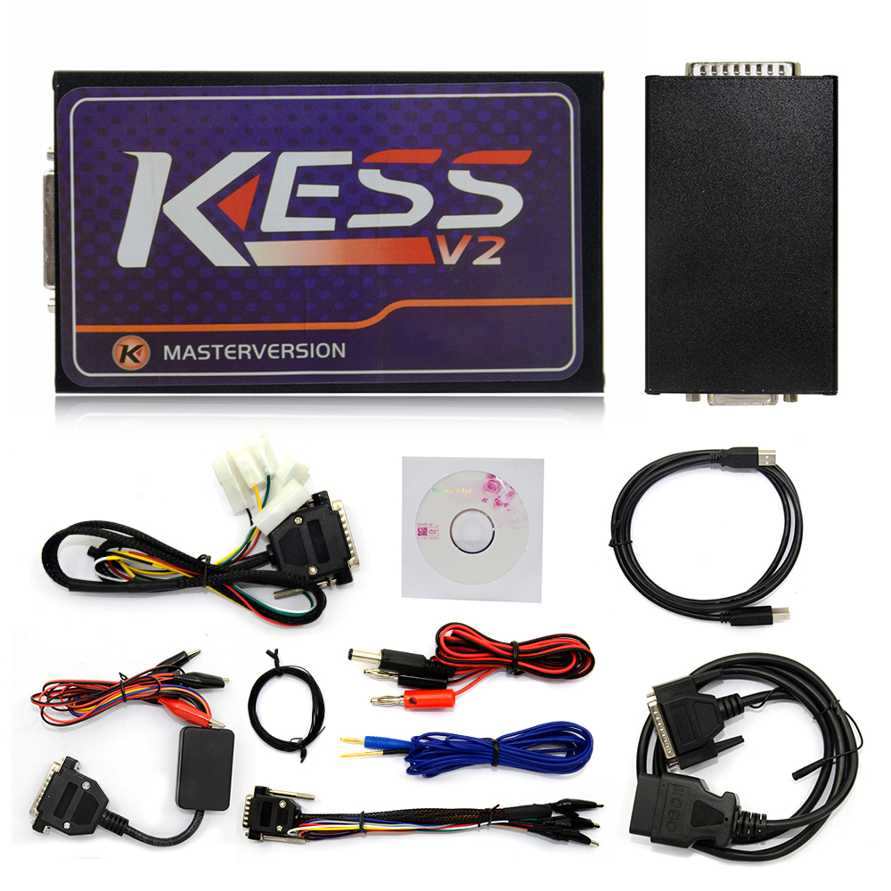 Original Brand Tool - Kess V2 V5.017 SW V2.47 Red PCB EU Online Version Plus Ktag 7.020 SW V2.25 Red PCB EURO Online Version Get Free V1.61 EC