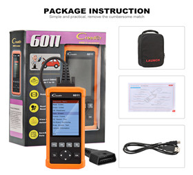 Launch CReader 6011 CR6011 OBD2 Scanner ABS SRS Code Read Auto Diagnostic Tool Car OBD 2 OBDII Automotive Autoscanner Sc