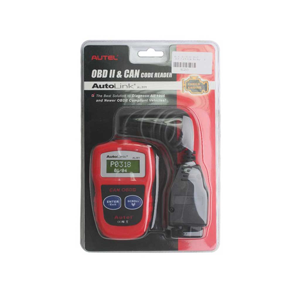 Autel - Autel AutoLink AL301 OBDII/CAN Code Reader