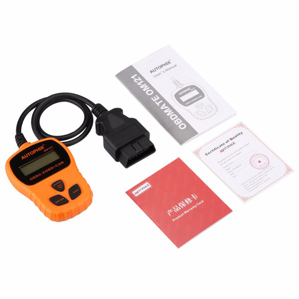 Autophix - Autophix OM121 OBD2 Scanner Support Full OBDII Function Auto Diagnosis Tool