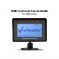 V-checker A301 Trip Computer OBD II Scanner Car Engine Fault Code Reader CAN Diagnostic Scan Tool