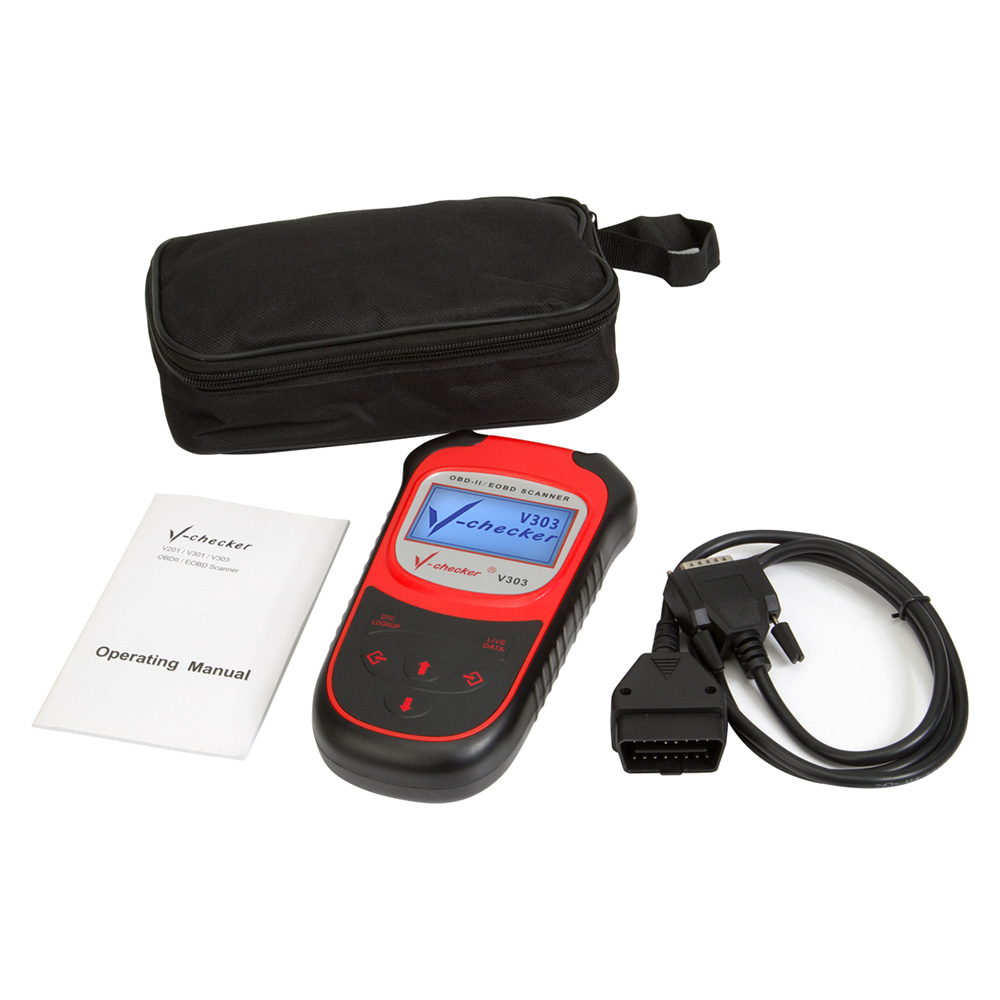 V-checker - V-checker V303 EOBD OBD2 Scanner Car Engine Fault Code Reader CAN Diagnostic Scan Tool