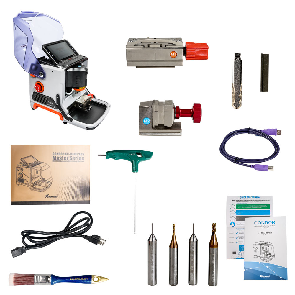 Original Brand Tool - Xhorse Condor XC MINI Plus Condor XC-MINI II Key Cutting Machine Cutting Machine