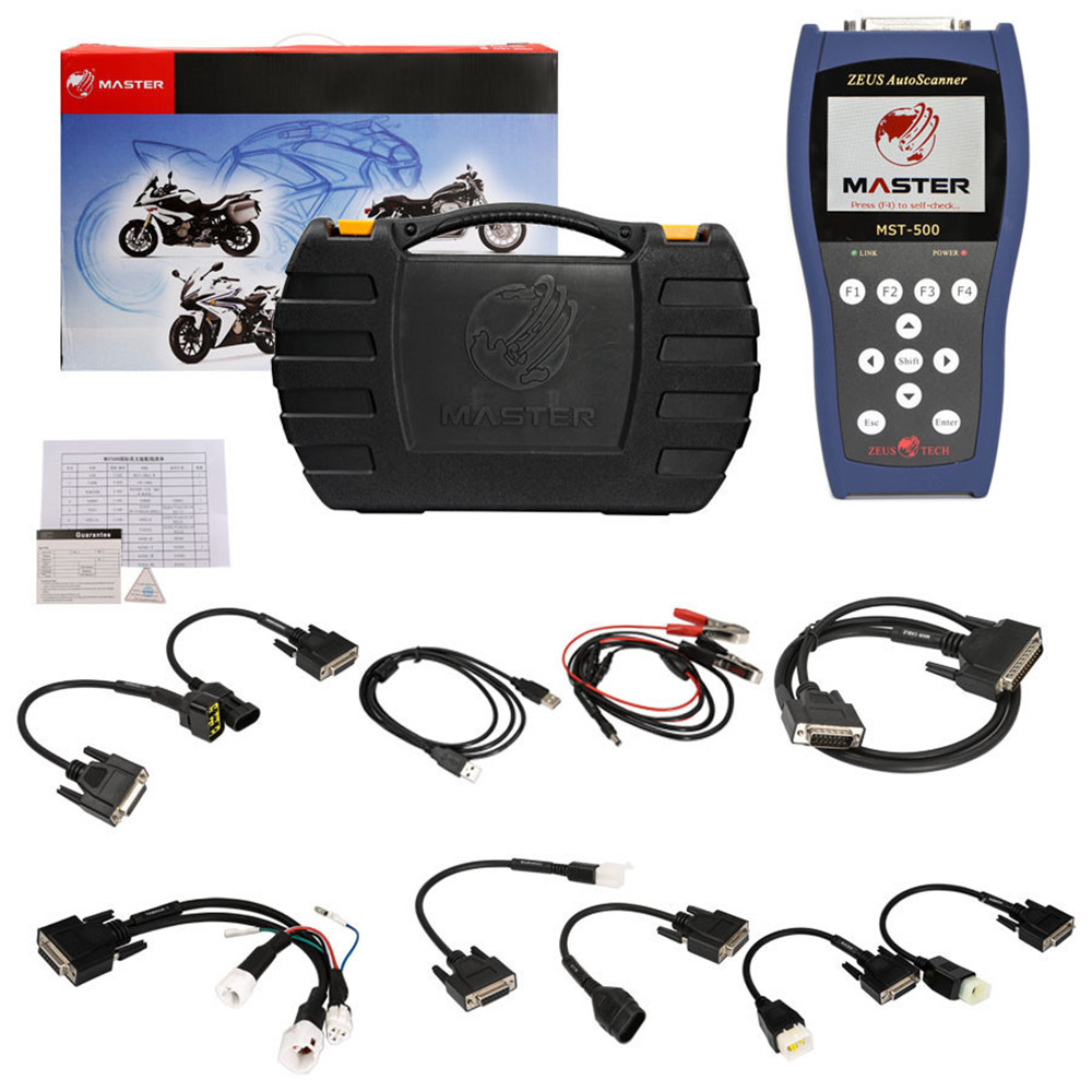 Original Brand Tool - Motorcycle scanner universal Scanner MST500 Master Handheld Motorcycle Diagnostic Scanner