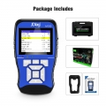 JDiag M100 Motorcycle Diagnostic Tool Universal Motorbike Scanner 12V Battery Tester Dual System Moto Scan Tool